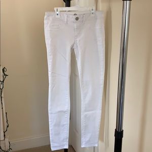 White Jegging Pants